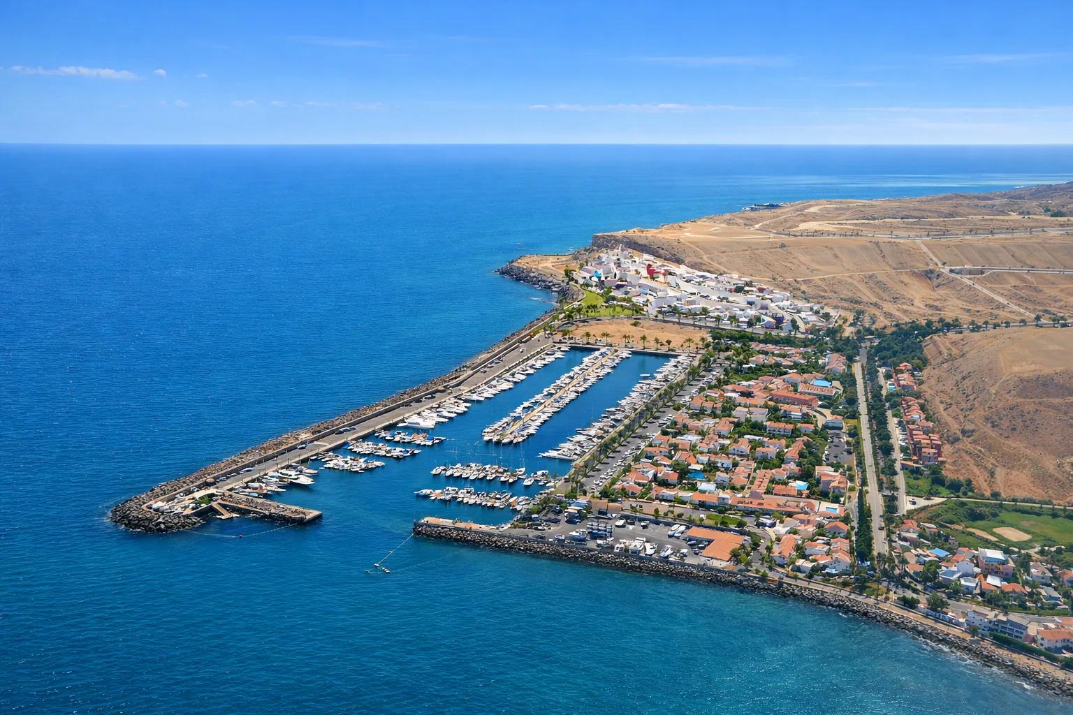Pasito Blanco, Gran Canaria — Privat marinaliv med exklusivitet, lugn och en diskret lyxig bostadskänsla.