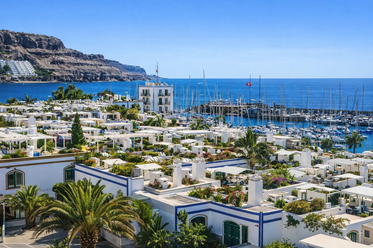 Puerto Mogán, Gran Canaria — Fiskebyn på vykort: charmig, intim och exceptionellt eftertraktad.